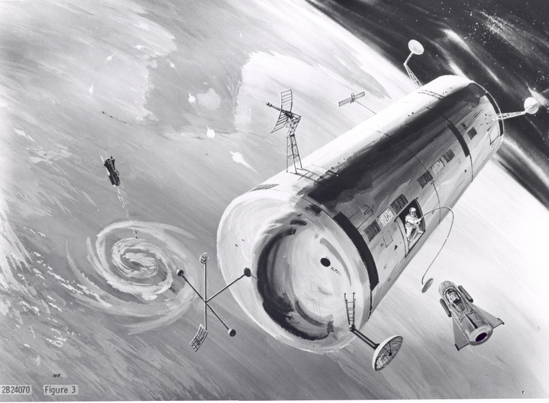 Illustration for article titled 9 Forgotten NASA Concepts For Space Stations That Never Flew